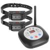 328FT Electric Wireless Dog Fence System With GPS Location Monitor Collar Receiver